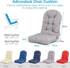 Adirondack Chair Cushion Tufted Waterproof Outdoor Rocking Chair Cushions - Image 5
