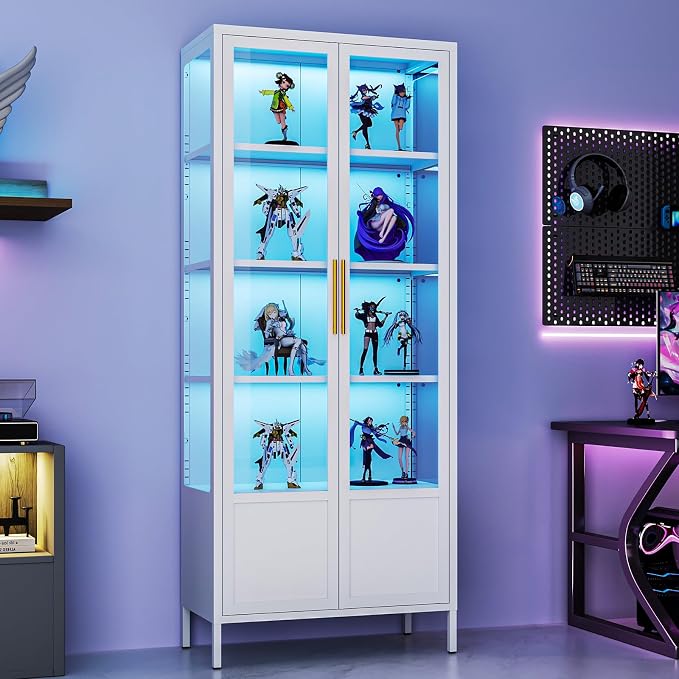 5-Tier Glass Display Cabinet - Image 6