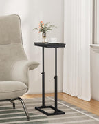 TUTOTAK End Table, Side Table, Tall Couch Table, Sofa Table, Living Room - Image 6