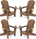 SERWALL Adirondack Chair with Cup Holders by SERWALL