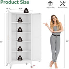 71" Tall Pantry Storage Cabinets - Image 3