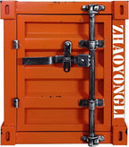 ZHAOYONGLI-End Tables Industrial Wind Bedside Table, Container Style Locker by ZHAOYONGLI-EndTables