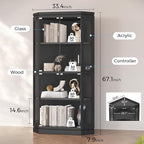 Jocoevol Corner Display Cabinet - Image 2