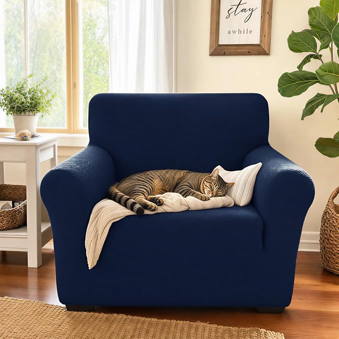 XINEAGE 2026 New Stretch Armchair Covers 1 Piece Chair Slipcovers Chair - Image 3