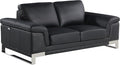 Blackjack Furniture Weston Collection Genuine Italian Leather Living Room by BlackjackFurniture