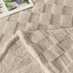Fuzzy Couch Cover for Sectional Sofa, Non-Slip Caramel Sofa Cover for Dogs - Image 5