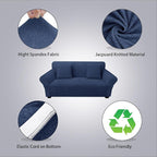 Loveseat Slipcover with 2 Pillow Cover - Image 2