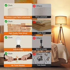 OUTON Wood Tripod Floor Lamp - Image 5