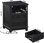 Joaxswe 18" Night Stands Set of 2 - Image 3
