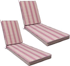 AAAAAcessories Outdoor Chaise Lounge Cushions, Fade-Resistant, Waterproof Patio by AAAAAcessories