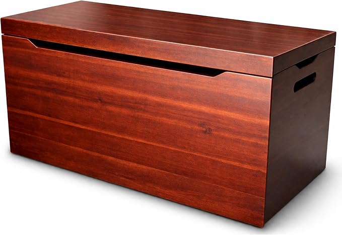 Fully Assembled, Solid Wood Storage Chest by Unknown