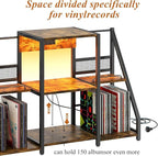 HavenlyYouth Record Player Stand, Record Player Table - Image 7