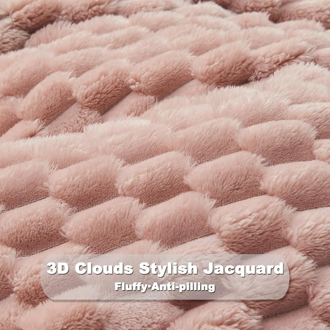 NEWCOSPLAY Fleece Clouds Cozy Throw Blanket - Image 7