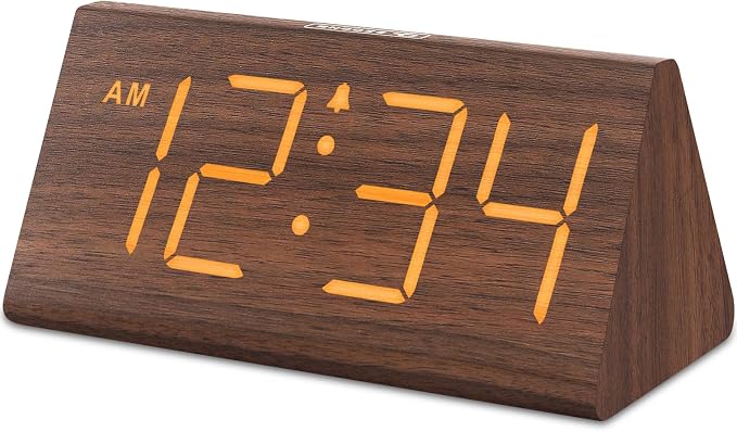 DreamSky Wooden Digital Alarm Clocks by DreamSky