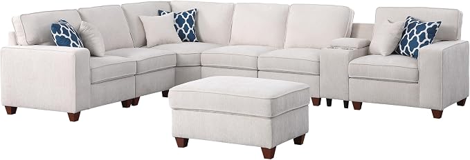 Ball & Cast 127" L-Shaped Sectional Couch - Image 2