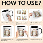 4 Sheets Rub on Transfers for Crafts, Gardens and Butterflies Furniture - Image 3