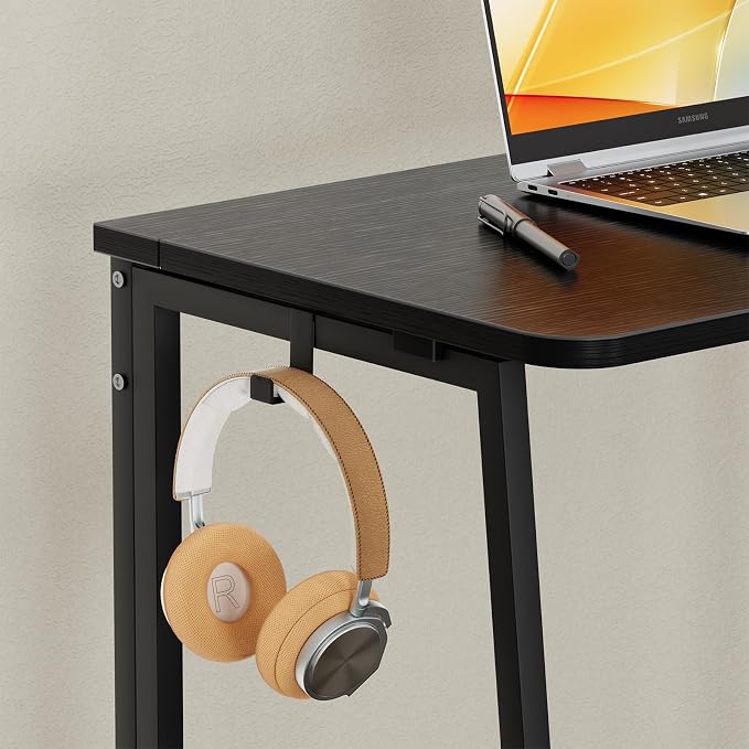 WOHOMO Folding Desk, 47.2" Foldable Computer Desk - Image 8
