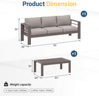 Wisteria Lane Metal Patio Furniture Set - Image 2