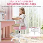 HOFFREE Kids Desk Chair Ergonomic Study Chair - Image 6