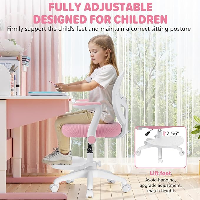 HOFFREE Kids Desk Chair Ergonomic Study Chair - Image 6