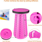 Boreeman Upgraded Folding Stool Lightweight Yet More Sturdy - Image 3
