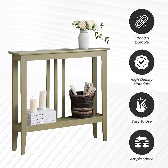 Kings Brand Furniture Narrow Console Table - Image 5