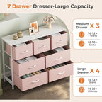 Sweetcrispy 7 Drawer Dresser - Image 4