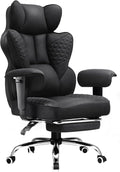 COMHOMA Big and Tall Office Chair Heavy Duty Wide Ergonomic Fabric Deluxe by ComHoma
