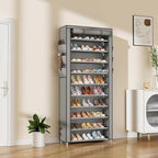 VTRIN Vertical Narrow Shoe Rack Organizer Tall Shoe Rack - Image 2