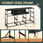 WLIVE Dresser TV Stand for 45, 55 inch TV, Entertainment Center - Image 9