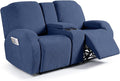Ruaozz Loveseat Recliner Covers by RuaozzFurnitureCovers