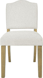 HomePop Open Back Upholstered Dining Chair - Image 4