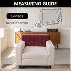 UNBBRRL Stretch Couch Backrest Cushion Cover - Image 2