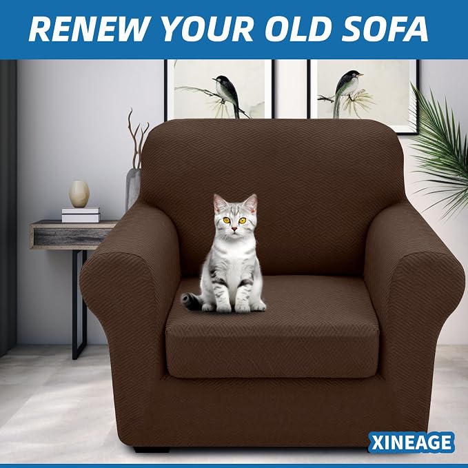 XINEAGE 2026 New 2 Pieces Chair Covers - Image 4