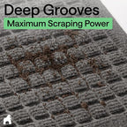 GORILLA GRIP® Ultra Absorbent Front Door Mat Outside Entrance 47x35, Traps Dirt - Image 4