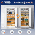 Yizosh Metal Garage Storage Cabinet - Image 7