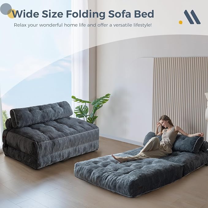 MAXYOYO Folding Sofa Bed, Convertible Sleeper Chair - Image 8