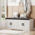 Homleke 2-Tier Storage Bench, Shoe Bench by Homleke