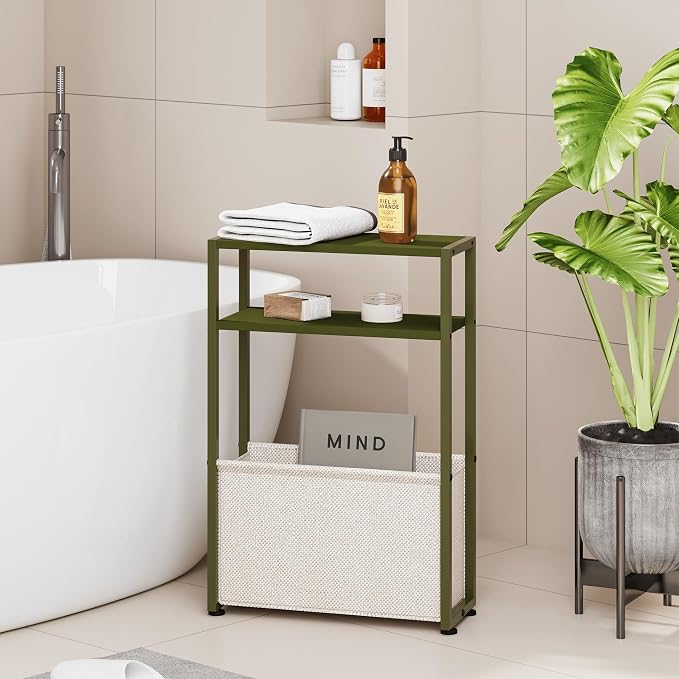 Leomonio Narrow Side Table, Slim End Tables by Leomonio