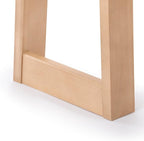 Plank+Beam Solid Wood Console Table, 46 Inch, Sofa Table, Narrow Entryway Table - Image 4