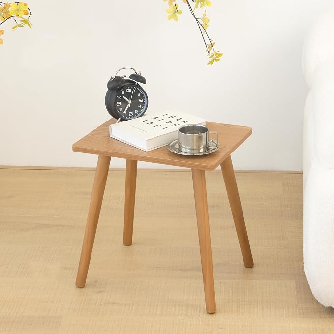 AWASEN Mid Century Modern Side Table, Small End - Image 5