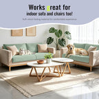 8Pcs Outdoor Cushion Covers, Stretch Patio Furniture Couch Chair Slipcovers | - Image 4