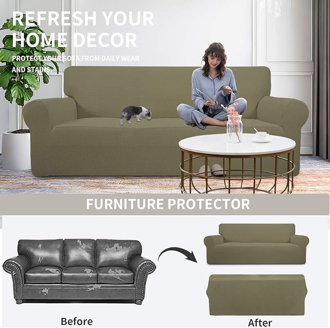 Easy-Going Stretch Couch Covers - Image 4