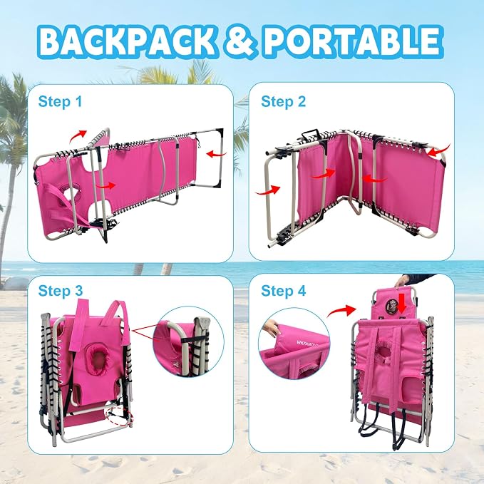 Backpack Sun Tanning Chair - Image 8