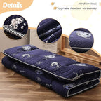 MAXYOYO Navy Space Adventure Japanese Floor Futon Mattress, Thicken Tatami Mat - Image 3