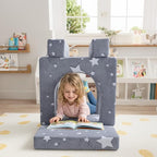 MeMoreCool Modular Kids Sofa, 10-Piece Foam Sectional Couch - Image 2