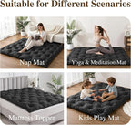 SHOUREN Japanese Futon Mattress Floor Mattress 3" Tatami Mat, Shredded Memory - Image 4
