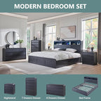 Aitjunz Modern 7 Drawers Dresser - Image 6