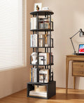 Kalrin 5 Tier Rotating Bookshelf by Kalrin