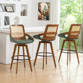 Bar Height Bar Stools Set of 3 by KUNZENTLIVING